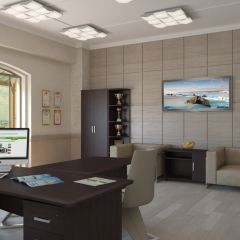 Приставка для стола руководителя Премиум Пр.Б-12 в Первоуральске - pervouralsk.mebel24.online | фото 4