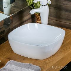 Раковина MELANA MLN-A500C в Первоуральске - pervouralsk.mebel24.online | фото
