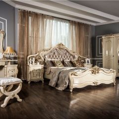 Шкаф 6-ти створчатый Джоконда (крем) в Первоуральске - pervouralsk.mebel24.online | фото 3