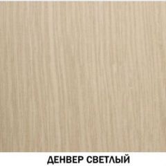Шкаф для одежды №609 "Инна" Денвер светлый (*без полок) в Первоуральске - pervouralsk.mebel24.online | фото 2