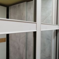 Шкаф-купе 1500 серии NEW CLASSIC K4+K4+B2+PL4 (2 ящика+F обр. штанга) профиль «Капучино» в Первоуральске - pervouralsk.mebel24.online | фото 6