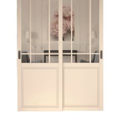 Шкаф-купе 1500 серии NEW CLASSIC K6Z+K6+B2+PL3 (2 ящика+2 штанги) профиль «Капучино» в Первоуральске - pervouralsk.mebel24.online | фото 14