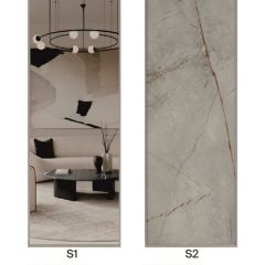 Шкаф-купе 1500 серии SILVER S1+S1+B2+PL2 (2 ящика+1 штанга+1 полка) профиль «Серебро» в Первоуральске - pervouralsk.mebel24.online | фото 7