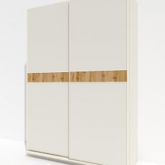 Шкаф-купе 1600 серии SOFT D6+D6+B2+PL3 (2 ящика+2штанги) профиль «Капучино» в Первоуральске - pervouralsk.mebel24.online | фото 4
