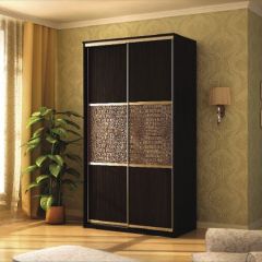 Шкаф-купе "Де-Люкс" 2-х дверный №3 (1200) в Первоуральске - pervouralsk.mebel24.online | фото