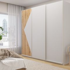 Шкаф-купе 2100 серии SOFT D7+D3+D3+B22+PL4 (по 2 ящика лев/прав+2штанги) профиль «Капучино» в Первоуральске - pervouralsk.mebel24.online | фото
