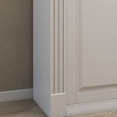 Шкаф-купе 2150 серии NEW CLASSIC K4+K4+K4+B22+PL4(по 2 ящика лев/прав+F обр.штанга) профиль «Капучино» в Первоуральске - pervouralsk.mebel24.online | фото 5