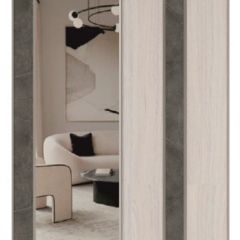 Шкаф-купе 2250 серии SILVER S7+S1+S7Z B22+PL1 (по 2 ящика лев/прав+1штанга) профиль «Серебро» в Первоуральске - pervouralsk.mebel24.online | фото 11