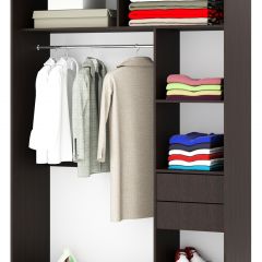 Шкаф-купе Фаворит 1.5 серия Альянс (Венге) в Первоуральске - pervouralsk.mebel24.online | фото 2