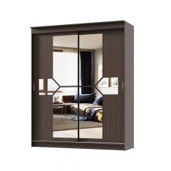 Шкаф-купе Фаворит 1.8 серия Альянс (Венге) в Первоуральске - pervouralsk.mebel24.online | фото