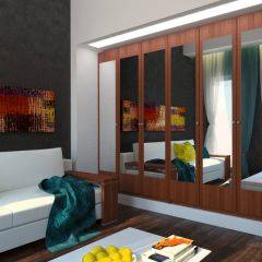 Шкаф распашкой Оксана 1200 (ЛДСП 1 кат.) в Первоуральске - pervouralsk.mebel24.online | фото 10
