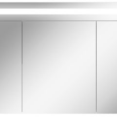 Шкаф-зеркало Аврора 100 с подсветкой LED Домино (DV8012HZ) в Первоуральске - pervouralsk.mebel24.online | фото 1