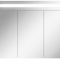 Шкаф-зеркало Аврора 85 с подсветкой LED Домино (DV8010HZ) в Первоуральске - pervouralsk.mebel24.online | фото 4