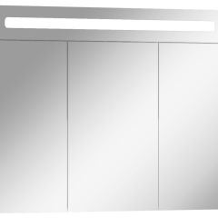 Шкаф-зеркало Аврора 85 с подсветкой LED Домино (DV8010HZ) в Первоуральске - pervouralsk.mebel24.online | фото 1