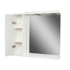 Шкаф-зеркало Cube 65 Эл. ЛЕВЫЙ Домино (DC5006HZ) в Первоуральске - pervouralsk.mebel24.online | фото 3