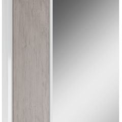 Шкаф-зеркало Uno 60 Дуб серый левый/правый Домино (DU1503HZ) в Первоуральске - pervouralsk.mebel24.online | фото 2