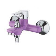 Смеситель для ванны Accoona A6367S фиолетовый в Первоуральске - pervouralsk.mebel24.online | фото