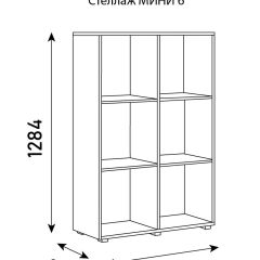 Стеллаж Мини 6 в Первоуральске - pervouralsk.mebel24.online | фото 6