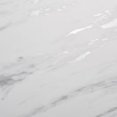 Стол BELLUNO 160 MARBLES KL-99 Белый мрамор матовый, итальянская керамика/ белый каркас, ®DISAUR в Первоуральске - pervouralsk.mebel24.online | фото 9