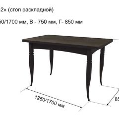 Стол раскладной Ялта-2 (опоры массив цилиндрический) в Первоуральске - pervouralsk.mebel24.online | фото 6