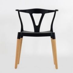 Стул Barneo N-218 Wishbone интерьерный кухонный черный в Первоуральске - pervouralsk.mebel24.online | фото 3