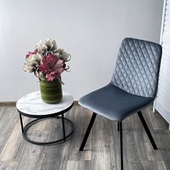 Стул DAIQUIRI BLUVEL-06 BLUE, велюр М-City в Первоуральске - pervouralsk.mebel24.online | фото 3