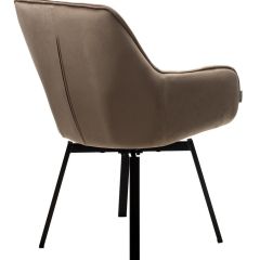 Стул MAVERICK 360 град. поворот. BLUVEL-40 BEIGE/ черный каркас, М-City в Первоуральске - pervouralsk.mebel24.online | фото 2