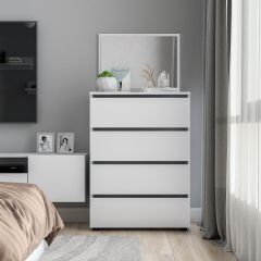 Токио Комод 4 ящика в Первоуральске - pervouralsk.mebel24.online | фото