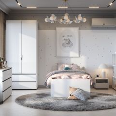 Токио Шкаф двухстворчатый с двумя ящиками в Первоуральске - pervouralsk.mebel24.online | фото 3