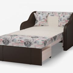 ТОМ Диван детский Hotel/к/з Reex browm в Первоуральске - pervouralsk.mebel24.online | фото 2