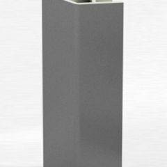 Угловое соединение для цоколя 135 гр. h150 мм (Алюминий, Белый, Черный, Сономаый) в Первоуральске - pervouralsk.mebel24.online | фото 1