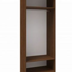 ВЕСТА ВГШ-1 Шкаф платяной МДФ Орех Донской в Первоуральске - pervouralsk.mebel24.online | фото 2