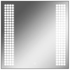 Зеркало Cosmo 70 black с подсветкой Sansa (SC1049Z) в Первоуральске - pervouralsk.mebel24.online | фото 1