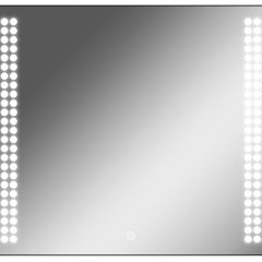 Зеркало Cosmo 90 black с подсветкой Sansa (SC1051Z) в Первоуральске - pervouralsk.mebel24.online | фото 1