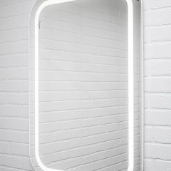 Зеркало Elis 100 white с подсветкой Sansa (SEe1045Z) в Первоуральске - pervouralsk.mebel24.online | фото 3