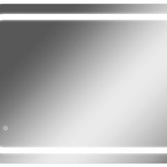 Зеркало Elis 100 white с подсветкой Sansa (SEe1045Z) в Первоуральске - pervouralsk.mebel24.online | фото 1