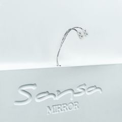 Зеркало Gia 75 white с подсветкой Sansa (SGa1044Z) в Первоуральске - pervouralsk.mebel24.online | фото 5