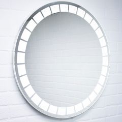 Зеркало Маскат 700х700 с подсветкой Домино (GL7057Z) в Первоуральске - pervouralsk.mebel24.online | фото 3