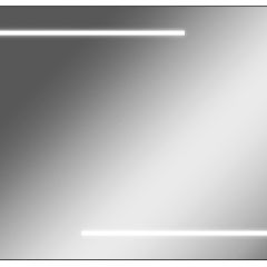 Зеркало Ray 120 black с подсветкой Sansa (SR1034Z) в Первоуральске - pervouralsk.mebel24.online | фото 1