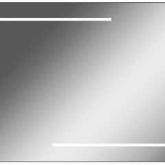 Зеркало Ray 90 black с подсветкой Sansa (SR1036Z) в Первоуральске - pervouralsk.mebel24.online | фото