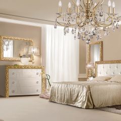 Зеркало Тиффани Premium слоновая кость/золото (ТФ/01(П) в Первоуральске - pervouralsk.mebel24.online | фото 2