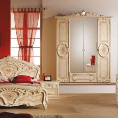 Зеркало в раме (01.150) Роза (беж) в Первоуральске - pervouralsk.mebel24.online | фото 2