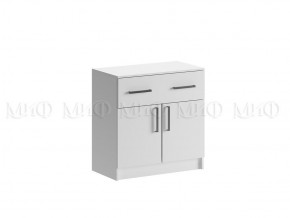 БАСЯ Комод с ящиком, 2-мя дверьми (белый) в Первоуральске - pervouralsk.mebel24.online | фото