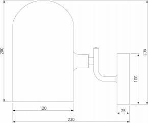 Бра Eurosvet Bambola 60157/1 латунь в Первоуральске - pervouralsk.mebel24.online | фото 4