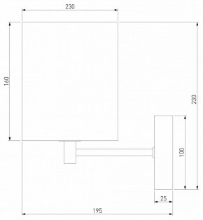 Бра Eurosvet Brume 60174/1 латунь в Первоуральске - pervouralsk.mebel24.online | фото 5