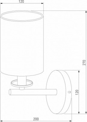 Бра Eurosvet Caprera 60146/1 латунь в Первоуральске - pervouralsk.mebel24.online | фото 3