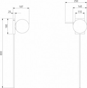 Бра Eurosvet Fredo 40033/1 латунь в Первоуральске - pervouralsk.mebel24.online | фото 3