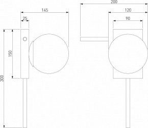 Бра Eurosvet Fredo 40036/1 латунь в Первоуральске - pervouralsk.mebel24.online | фото 4