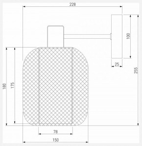 Бра Eurosvet Voile 30192/1 золото в Первоуральске - pervouralsk.mebel24.online | фото 4
