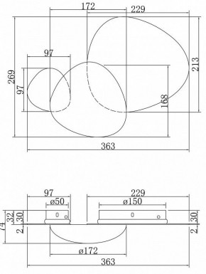 Бра Maytoni Jack-stone MOD314WL-L8G3K в Первоуральске - pervouralsk.mebel24.online | фото 5